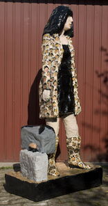 Edith-06, Polyester, h 200 cm