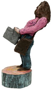 Quinta, wood, h 54cm