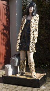 Edith-13, Polyester, h 200 cm