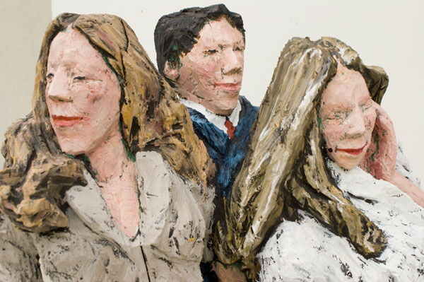 Die Samstags 11-20, wood, h=96cm