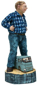 Gerd-12, oak, h=70cm