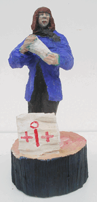 Kornelia, oak, h 41cm