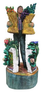 Antonio, oak, h=90cm