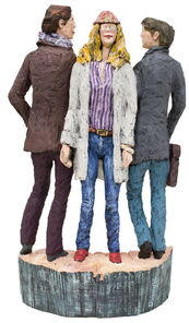 Die Samstags 10, wood, h=103cm