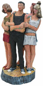 Die Samstags 15-1, wood, h=105cm