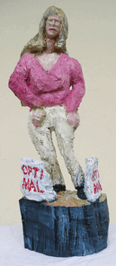 Johanna, oak, h 45cm