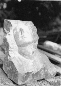 Stanislava-1, Kalkstein, h 50cm