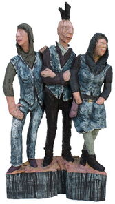 Die Samstags 03-1, wood, h=93cm