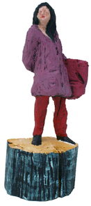 Elisaveta, oak, h 33cm