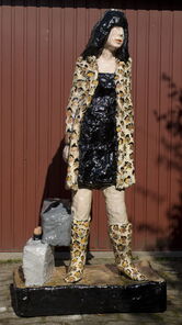 Edith-08, Polyester, h 200 cm