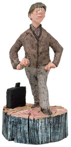 Adalbrecht, oak, h 50cm