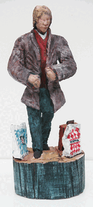 Leopold, oak, h 49cm